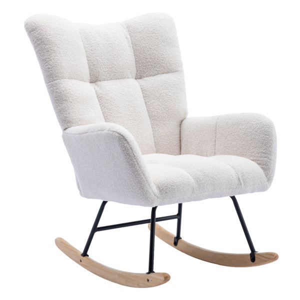 Fuzzy best sale rocking chair